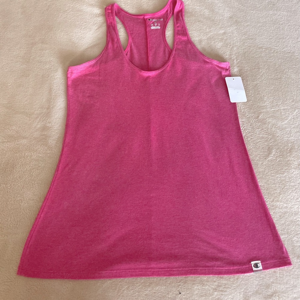 Champion Basic Pink Tank Top - Size M - Picture 6 of 8